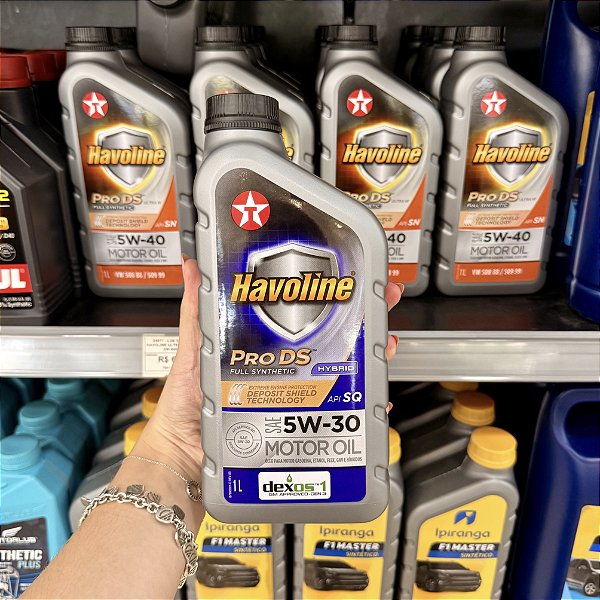 Óleo Lubrificante Texaco Havoline Pro DS Full Syn 5W30 SQ Sintético – 1 Litro
