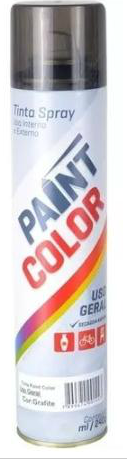 Tinta Uso Geral Branco Fosco Paintcolor - 400Ml