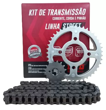 Kit Transmissao Did 428X118 43X16 Honda Cg 150 Titan 01-16 Com Retentor  - Un