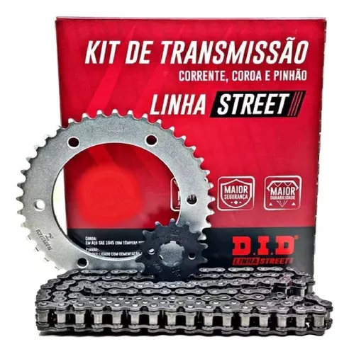 Kit Transmissao Did 428X128 41X14 Yamaha Fz15 22> Sem Retentor - Un