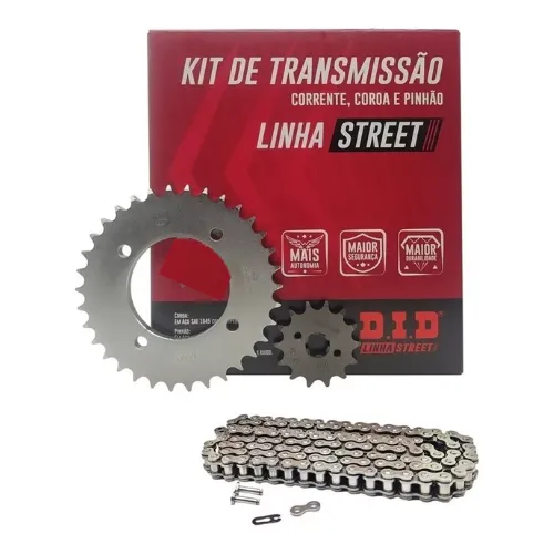 Kit Transmissao Did 428X106 34X14 Honda Biz 110I / Biz 125 13> Sem Retentor - Un