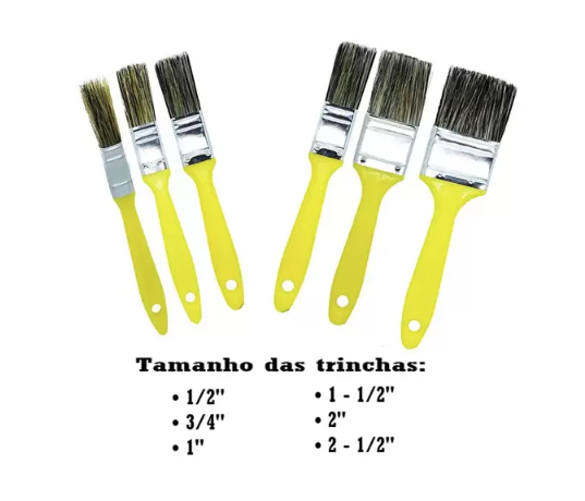 Trincha Fertak 1 1/2* Medida 4Mm X 75Mm  - Un