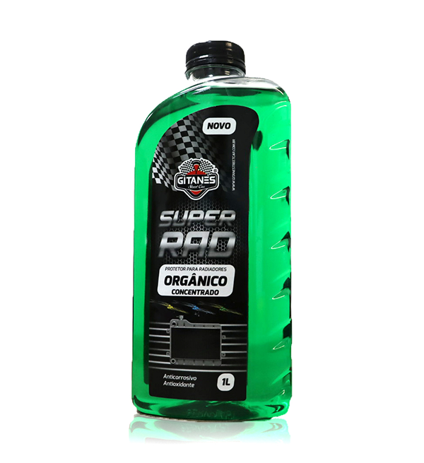 Fluido De Radiador Gitanes Organico Verde - 1Lt