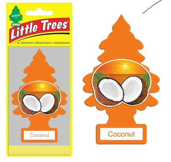 Odorizante Little Trees Coconut - Un