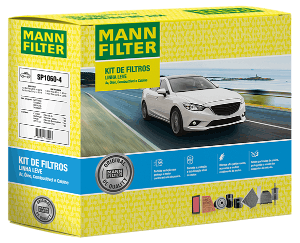 Kit De Filtros Mann Sp1060-4 - Un