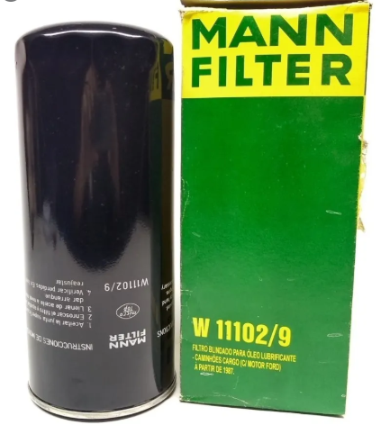 Filtro De Oleo Mann W11102/9 - Un