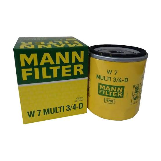 Filtro De Oleo Multi Mann W7 Multi 3/4D - Un