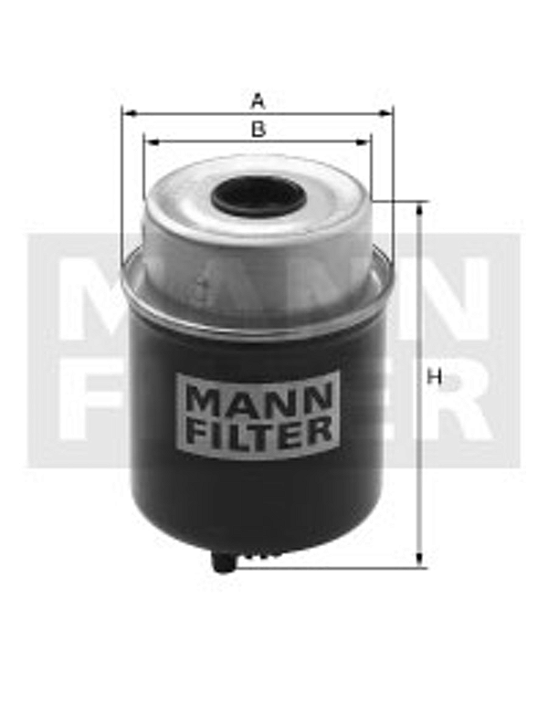Filtro De Combustivel Mann Wk8114 - Un