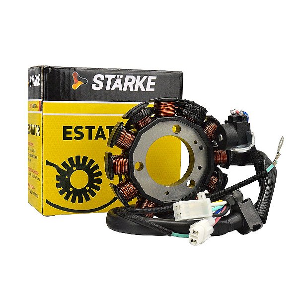 ESTATOR COM BOBINA DE PULSO STARKE EST046 YAMAHA YBR FACTOR 125 K-E-ED 11-13 - UN