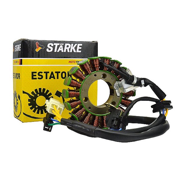 ESTATOR COM BOBINA DE PULSO STARKE EST058 SUZUKI YES 125 05-11 / INTRUDER 125 02-11 - UN