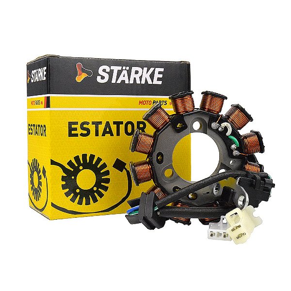 ESTATOR COM BOBINA DE PULSO STARKE EST028 HONDA NXR BROS 160 ESD-EDD FLEX 15-24 - UN