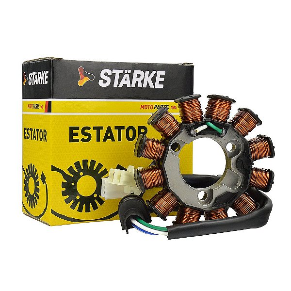 ESTATOR COM BOBINA DE PULSO STARKE EST015 HONDA CG FAN 125 KS 16-18 - UN