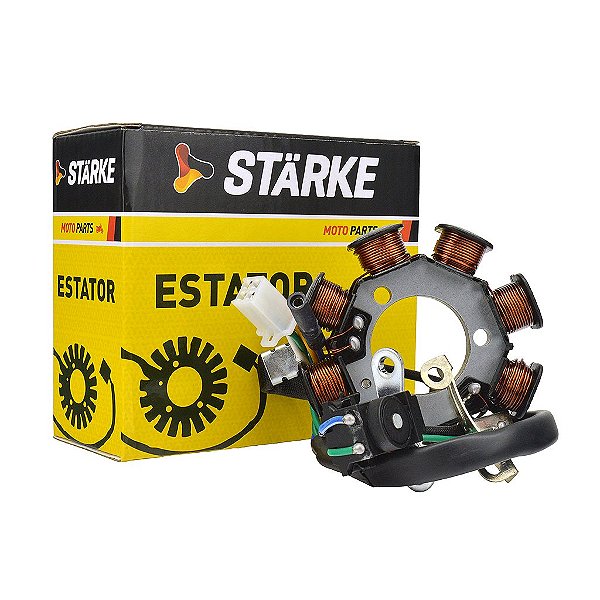 ESTATOR COM BOBINA DE PULSO STARKE EST021 HONDA NXR BROS 150 ESD 03-05 - UN