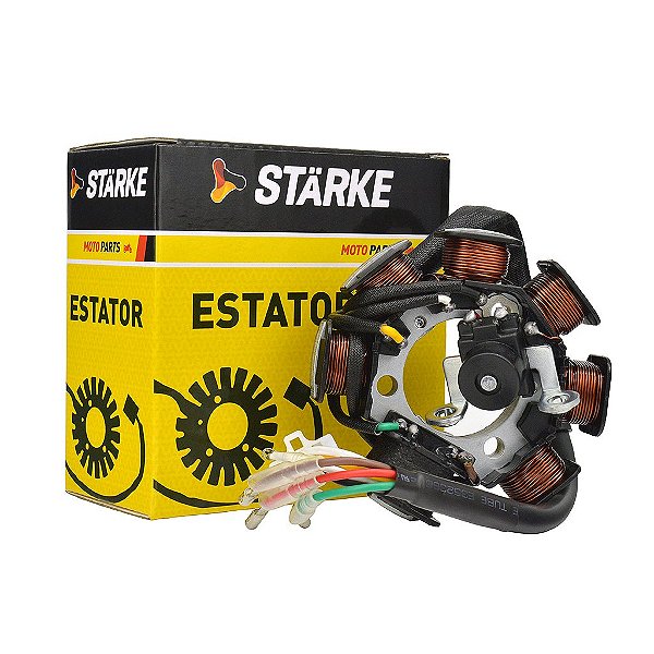 ESTATOR COM BOBINA DE PULSO STARKE EST041 YAMAHA CRYPTON 105 98-03 - UN