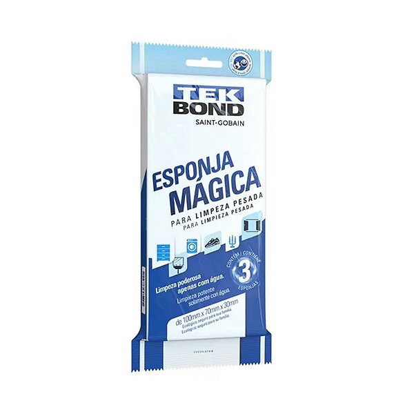 ESPONJA MAGICA TEKBOND (EMB C/3 UN) - UN