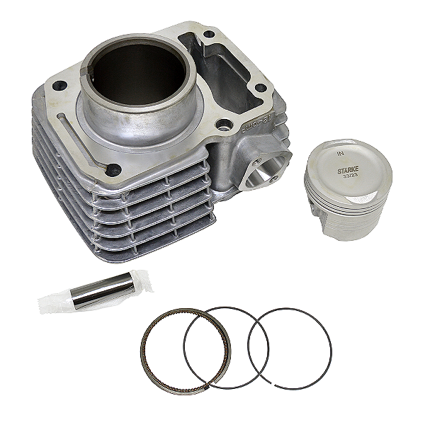 KIT CILINDRO DE MOTOR STARKE KCM017 HONDA CG TITAN 150 04-15 REFORÇADO - UN