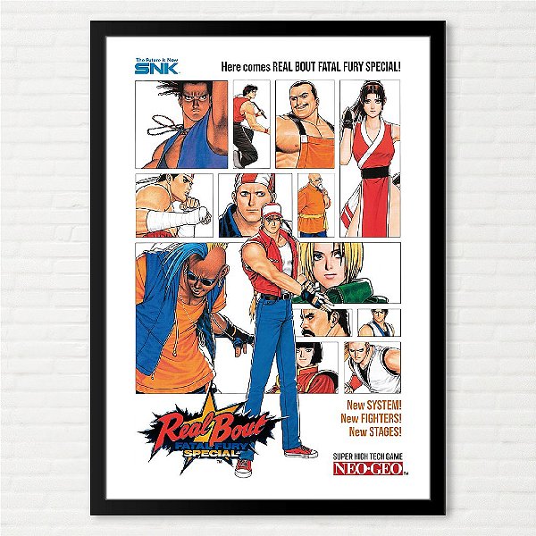 FATAL FURY: KING OF FIGHTERS | NEO•GEO | GUÍA DE MOVIMIENTOS