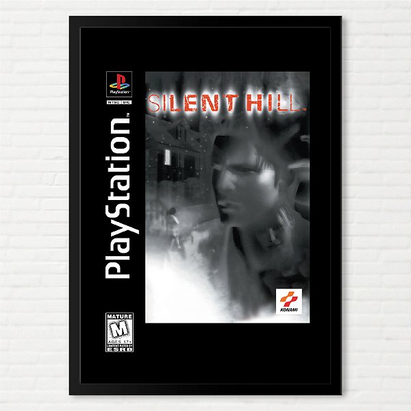 Quadro Capa do Silent Hill - Sony PlayStation