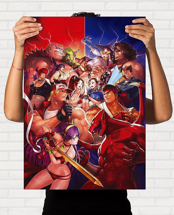 Poster SVC Chaos - SNK vs Capcom Remaster Pôster Arte - Final Frame ...
