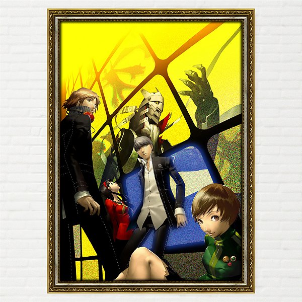 Quadro Persona 4 Arte Pôster