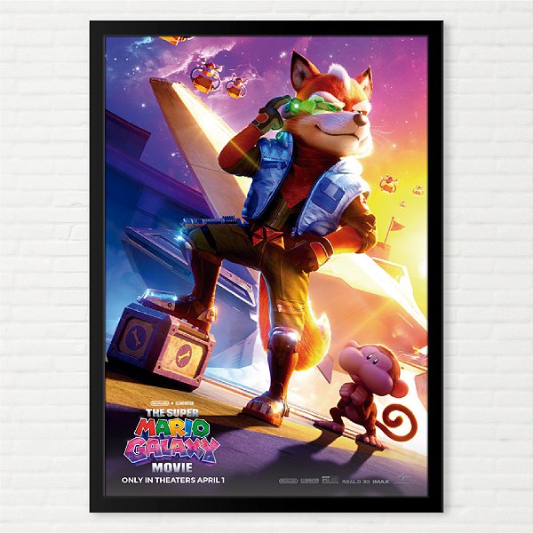 Poster Super Mario Galaxy - O Filme