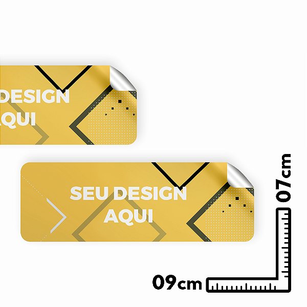 ADESIVO RETANGULAR 9X7 PERSONALIZADO