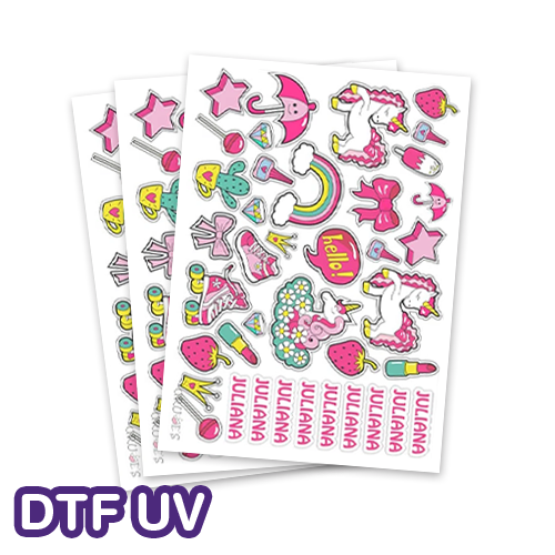 DTF U.V Rídigo - A4 20x28 cm