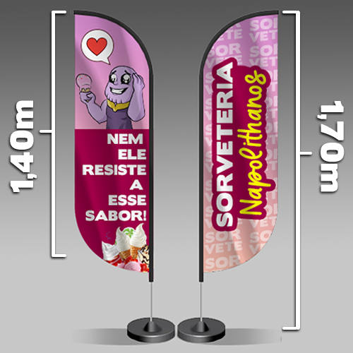 Wind Banner - Pena Médio