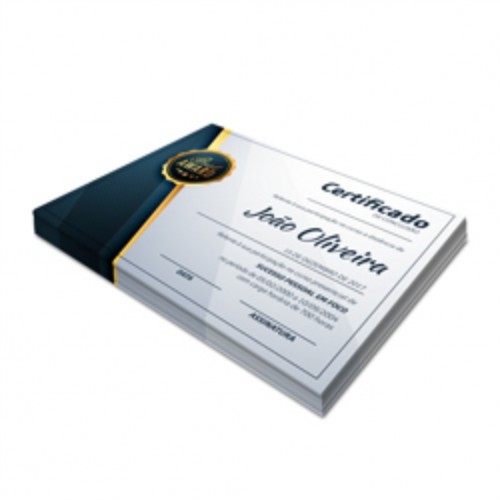 Certificado - 300gr