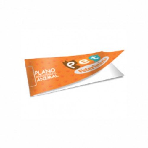 Capa de Carnê Offset 240g - 10x42cm