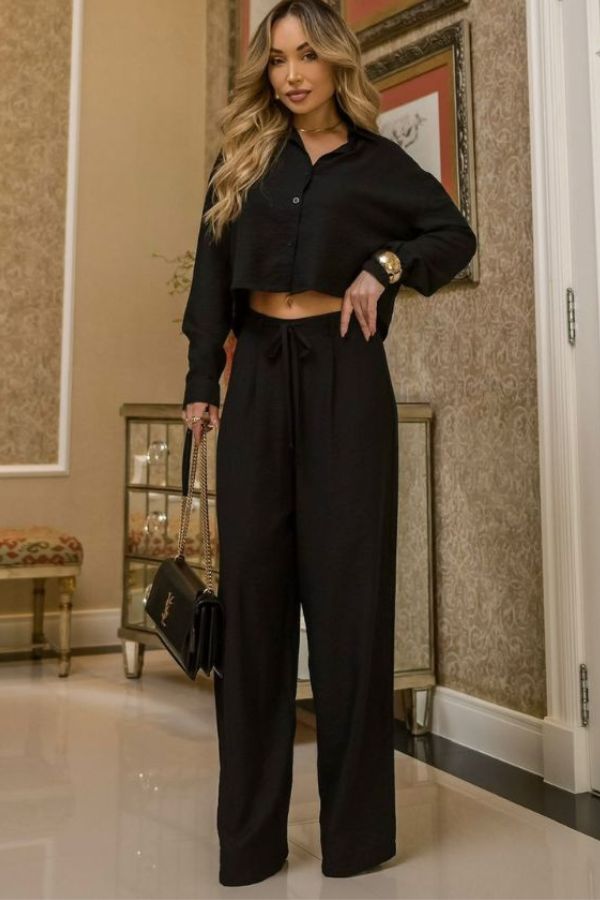 Calça Feminina Amarração