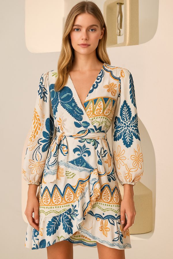 Vestido Bababo barrado