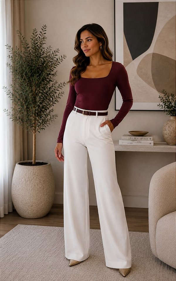 Blusa Poliamida Duplada