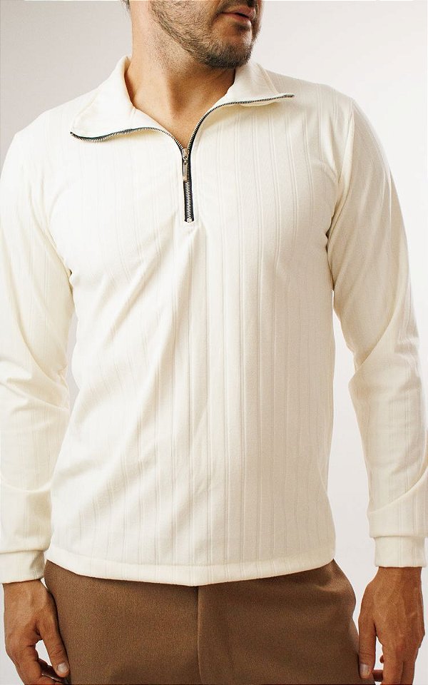 Camiseta Masculina PoLo com Ziper
