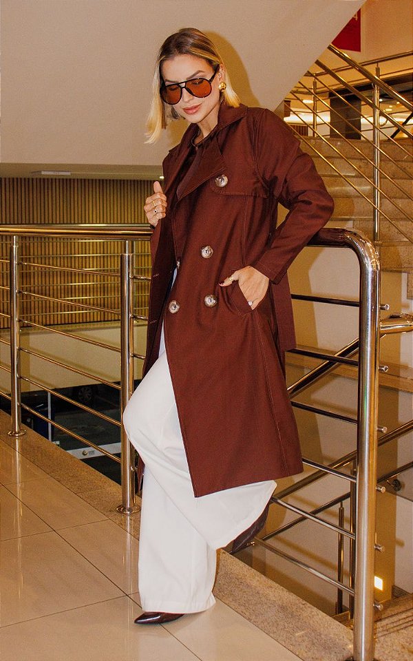 Trench Coat Feminino