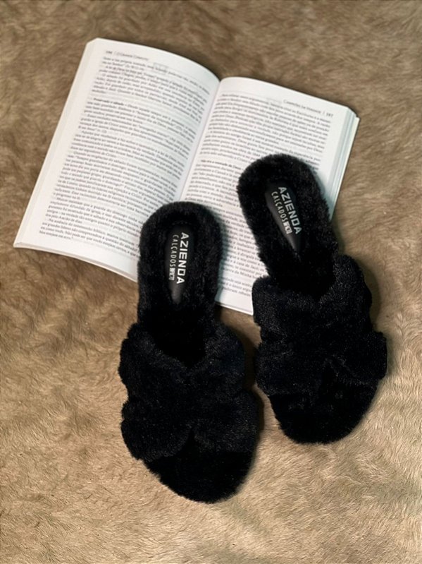 Pantufa Lara | Preta