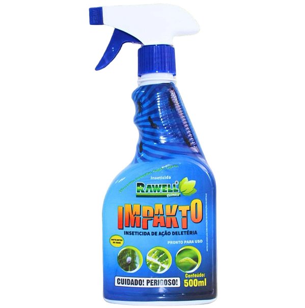 Impakto Cochonilhas, Pulgões e Lagartas 500ml  - Rawell Química