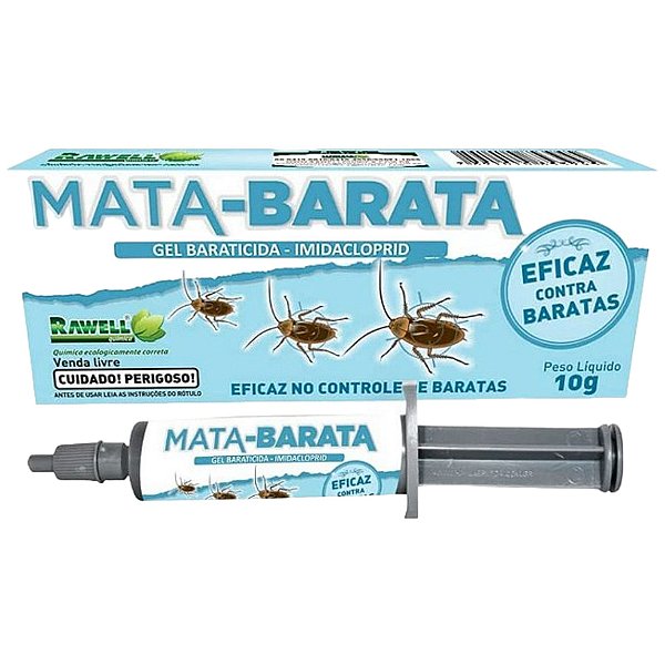 Mata-Barata 10g Gel - Rawell Química