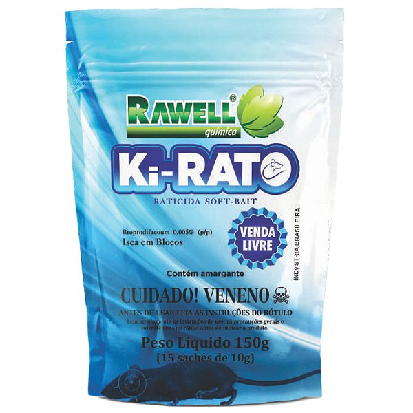 Ki-Rato Soft Bait 150g - Rawell Química