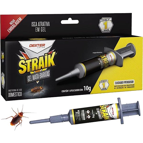 Straik Gel Mata-Baratas 10g - Dexter Latina
