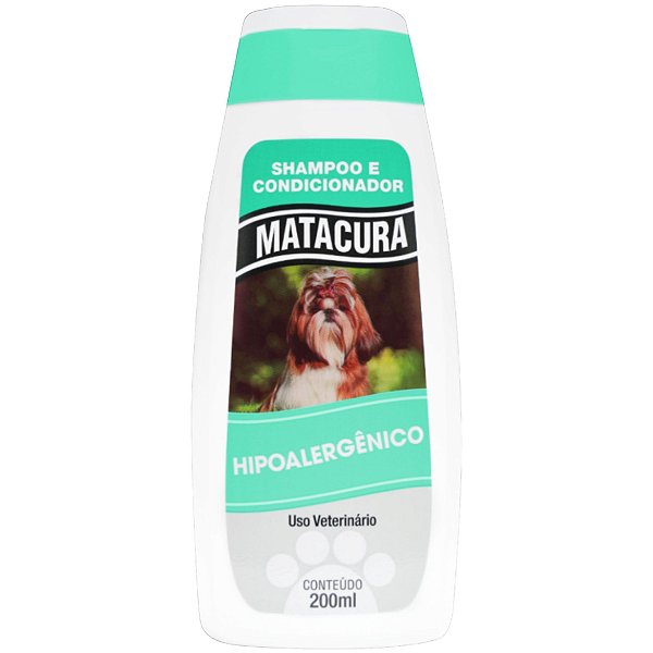 Shampoo e Condicionador Hipoalergênico 200ml - Matacura