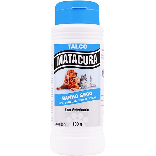 Talco Banho Seco 100g - Matacura