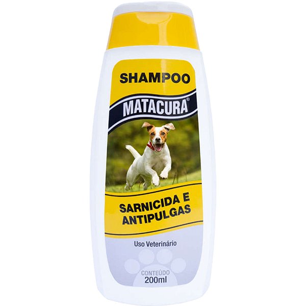 Shampoo Sarnicida e Antipulgas 200ml - Matacura