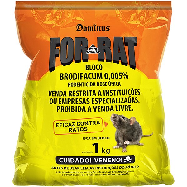 For-Rat Bloco 1KG - Dominus
