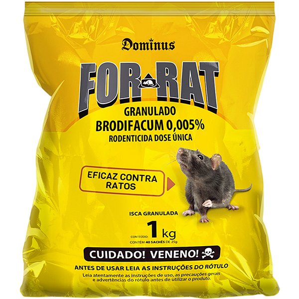 For-Rat Granulado 1KG - Dominus