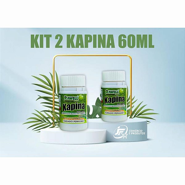 KIT 2 Kapina 60ml - Rawell Química