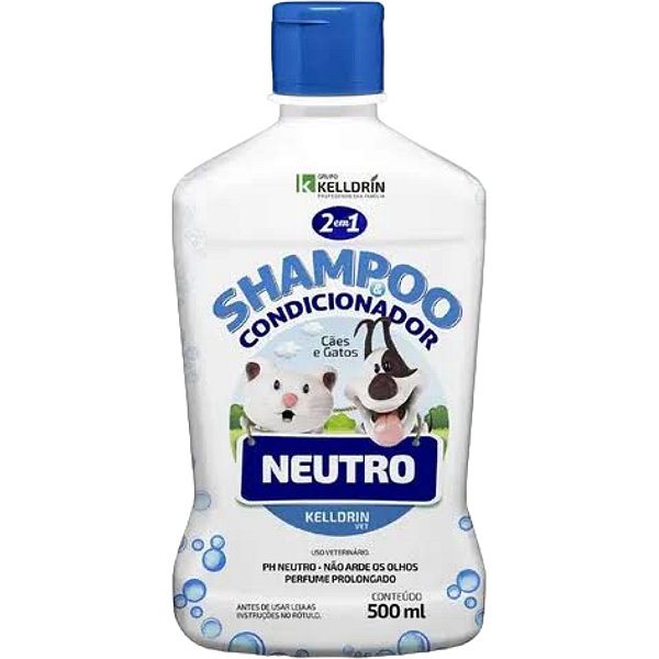 Shampoo & Condicionador Neutro 2x1 500ml - Kelldrin