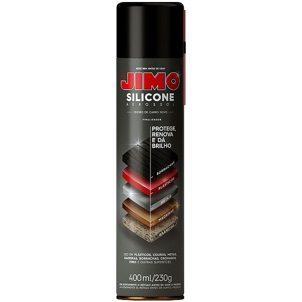 Silicone Aerossol Cheiro de Carro Novo 400ml/230g - JIMO