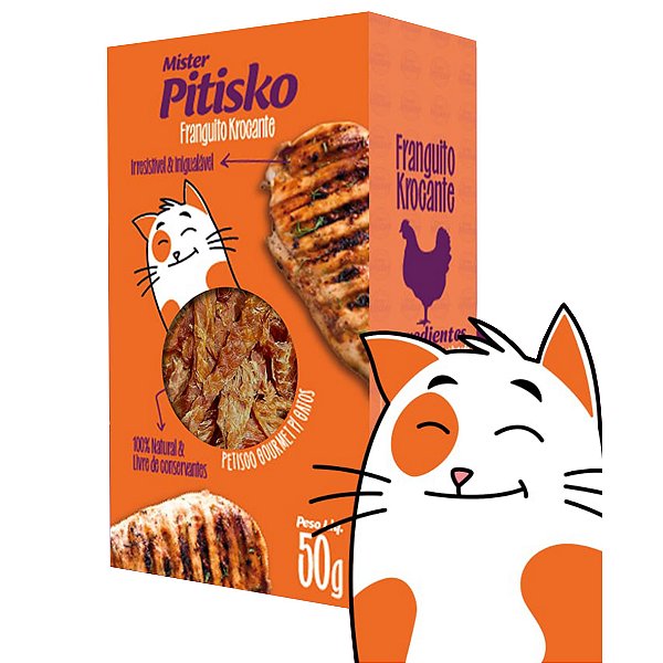 Pitisko Frango Desidratado - Mister Pitisko