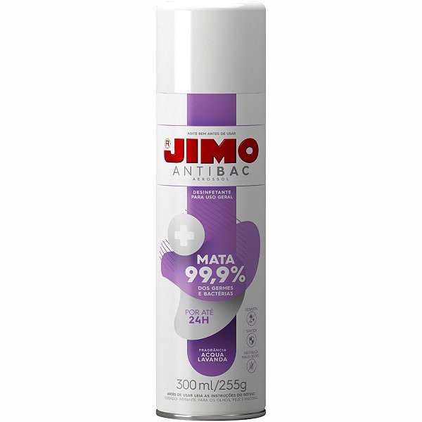 AntiBac Acqua Aerossol Lavanda 300ml/255g - JIMO